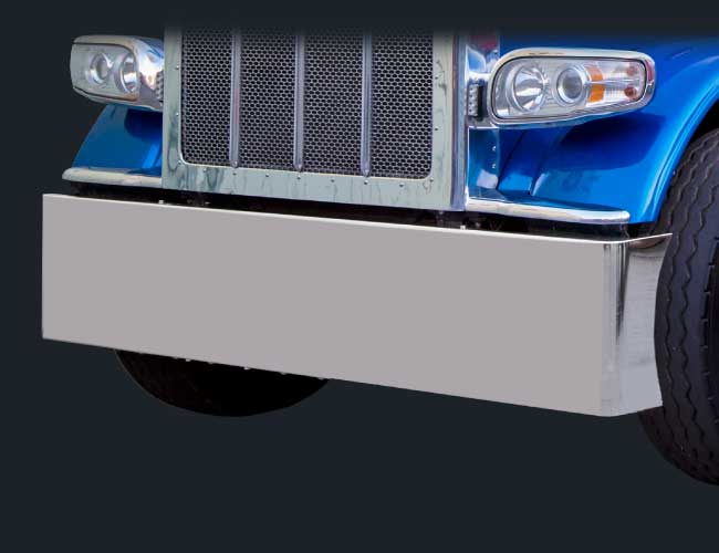 20" UNIVERSAL ROLLED END EAGLE BLIND MOUNT LONG FENDER BUMPER