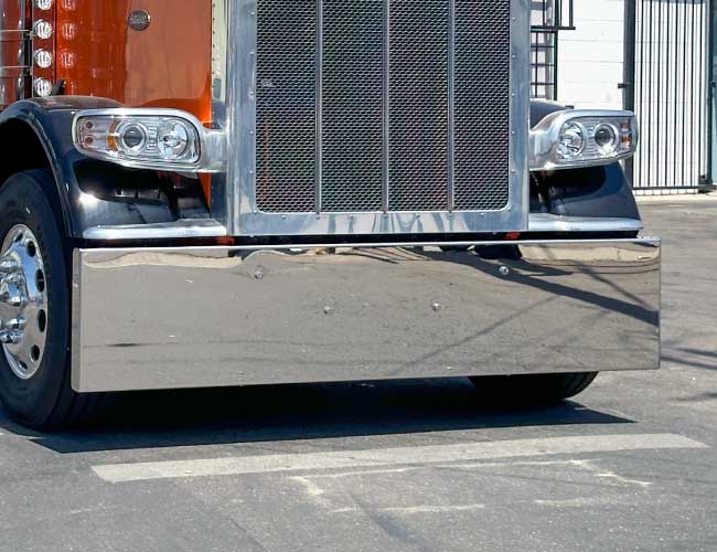 20" BOXED END STANDARD MOUNT SQUARE BUMPER W/TOW HOLES