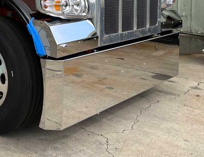20" MITERED EAGLE STANDARD MOUNT SHORT FENDER BUMPER W/TOW HOLES