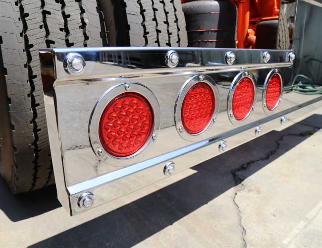 45" PANEL TONKA REAR T-BAR W/8-6-1/2" & 4-12" SLOTTED & 25-3/4" LIGHT HOLES