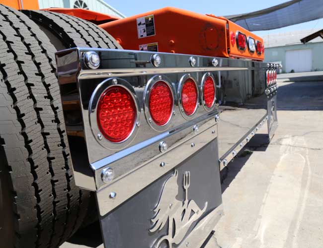 45" PANEL TONKA REAR T-BAR W/8-4" ROUND & 25-3/4" LIGHT HOLES