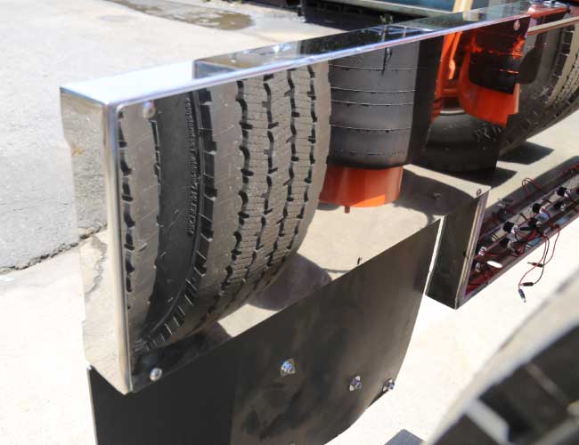 45" PANEL TONKA REAR T-BAR W/8-4" ROUND & 25-3/4" LIGHT HOLES