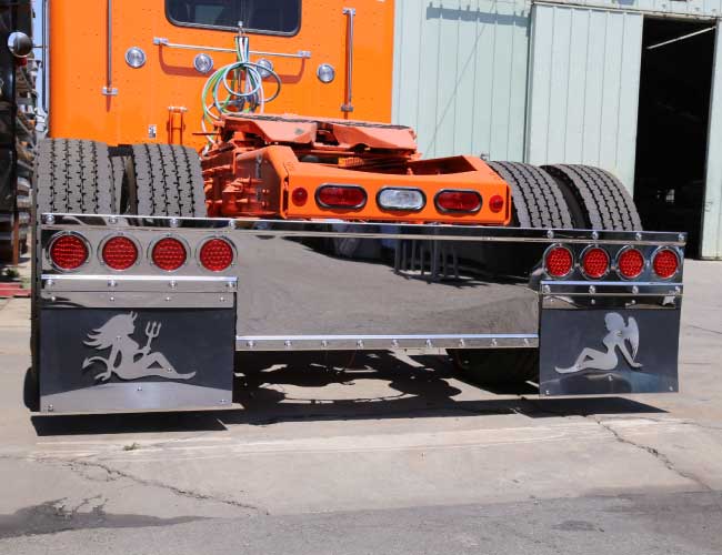 45" PANEL TONKA REAR T-BAR W/8-4" ROUND & 25-3/4" LIGHT HOLES