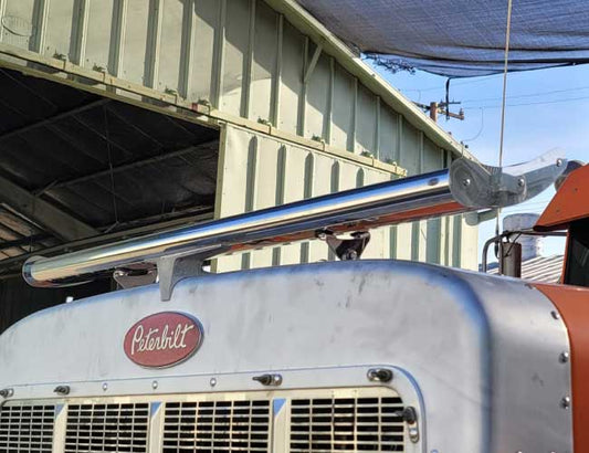 9-1/2" WIDE HOOD WING - FITS MOST PETERBILT & FREIGHTLINER HOODS