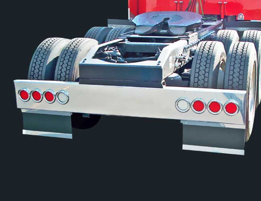 10" REAR LIGHT BAR W/8-4" ROUND LIGHT HOLES