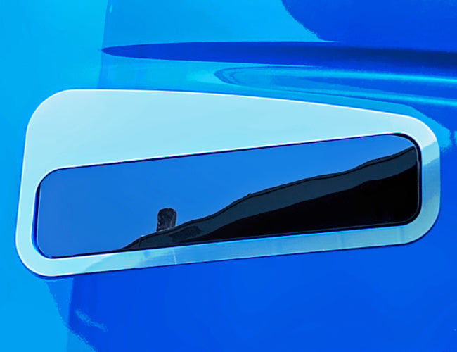 1 PR. W990 / T680 / T880 6" SLEEPER ROOF WINDOW CHOP TOP & SURROUND