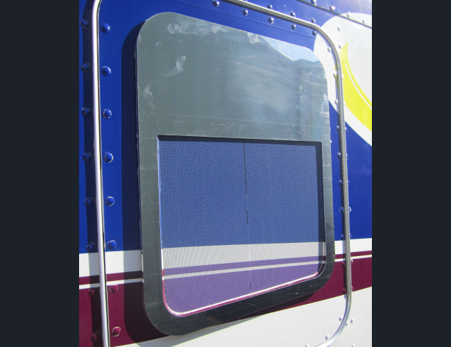 1 PR. W900 / W990 / T800 / T600 / T680 / T660 8" SLEEPER DOOR WINDOW MUNSTER CHOP TOP & SURROUND