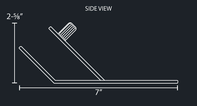 UNDER FRAME WATERMELON LIGHT BRACKET