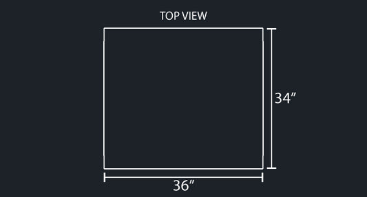 4' DIAMOND PLATE ABOVE FRAME DECK PLATE