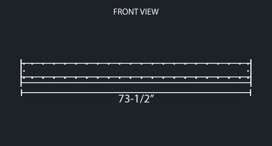 9-1/2" WIDE HOOD WING - FITS KW W900L ONLY