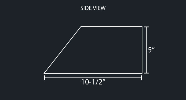 AIR LINE BOX LOW STYLE W/DOUBLE 7-PIN CONNECTION