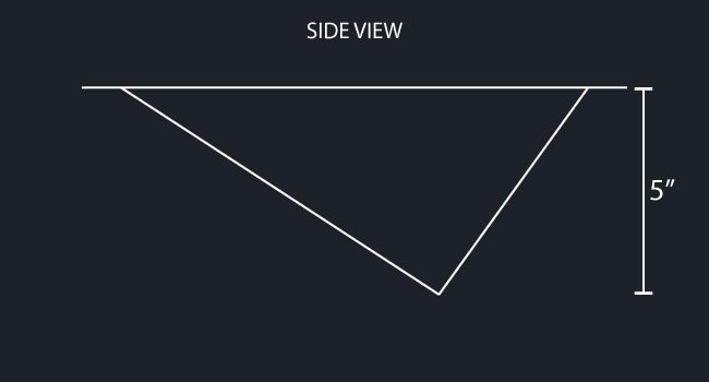 SUNKEN DECK PLATE AIR LINE BOX 1-7 PIN & 2-AIR LINE HOLES
