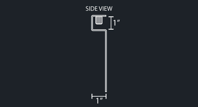 UNDER FRAME PARALLEL WATERMELON LIGHT BRACKET
