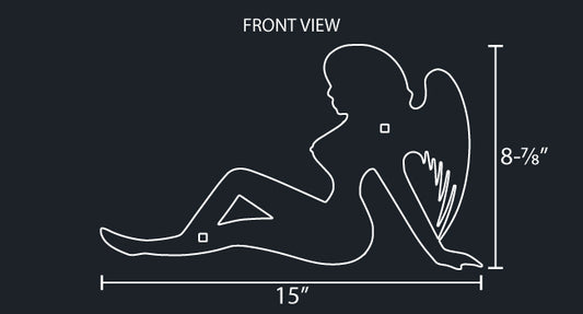 SEXY ANGEL - MUDFLAP MODEL