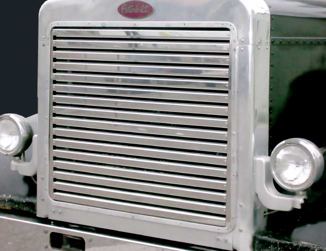 1 PC. HOOD GRILL W/15 HORIZONTAL BARS