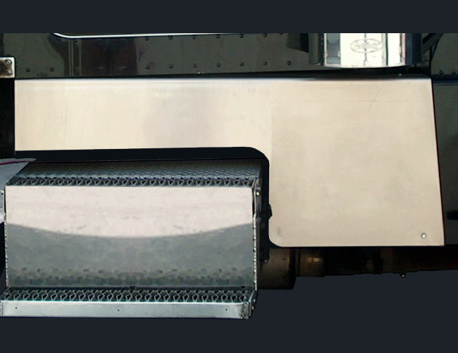 1 PR. 8" CAB PANEL W/INTEGRATED HOOD EXT.