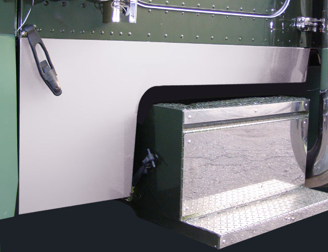 1 PR. 6" CAB PANEL W/INTEGRATED HOOD EXT.