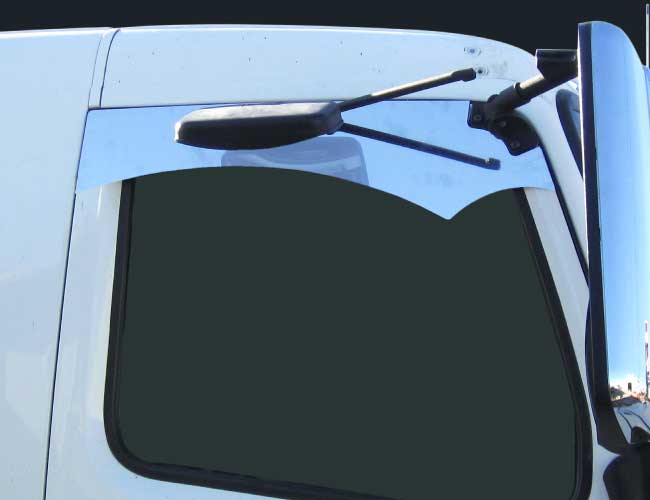 1 PR. 9"X7" WIDOWS PEAK CHOP TOP