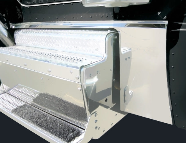 2 PC. 389 DRIVER SIDE CAB PANEL & 2" DPF CAB PANEL W/INTEGRATED HOOD EXT.