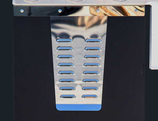19-1/2" PUNCH LOUVERED ANTI-SAIL PANEL FOR 24"-30"-34" MUD FLAP