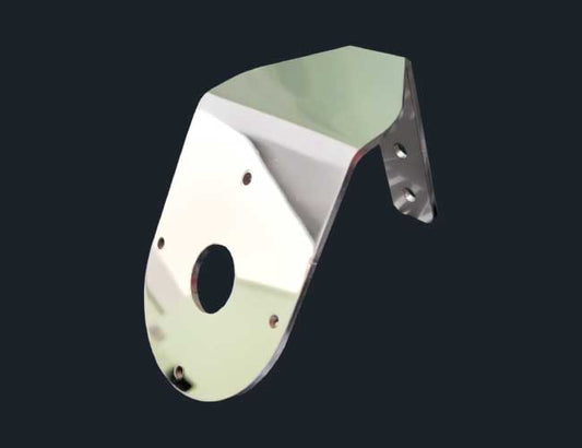 TURN SIGNAL BRACKET W/1-WATERMELON LIGHT HOLE