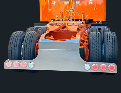 34" PANEL RAZORED REVERSE REAR T-BAR W/8-4" ROUND LIGHT HOLES