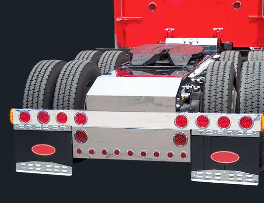 6" REAR LIGHT BAR W/8-4" LIGHT HOLES