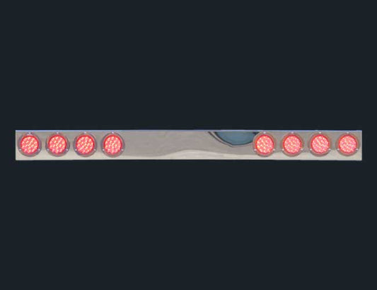 8" REAR LIGHT BAR W/8-4" LIGHT HOLES