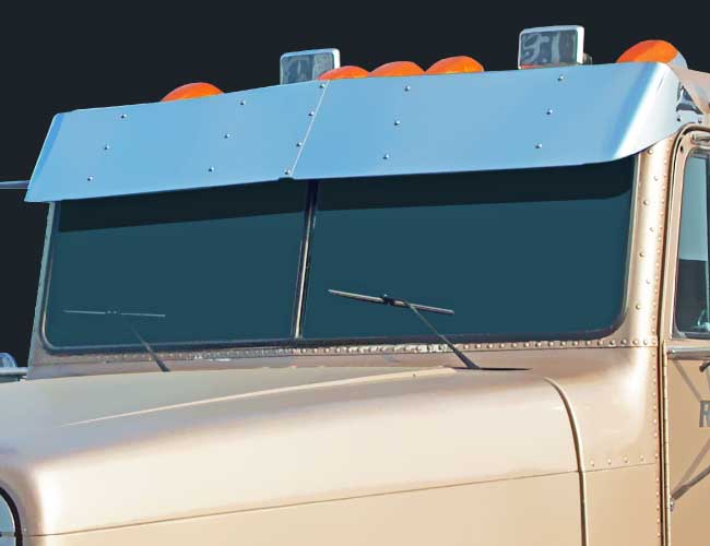2 PC. 13" DROP VISOR - FOR FLD 120 WITHOUT OEM VISOR