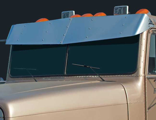 2 PC. 13"X15" V-STYLE VISOR - FOR FLD 120 WITHOUT OEM VISOR