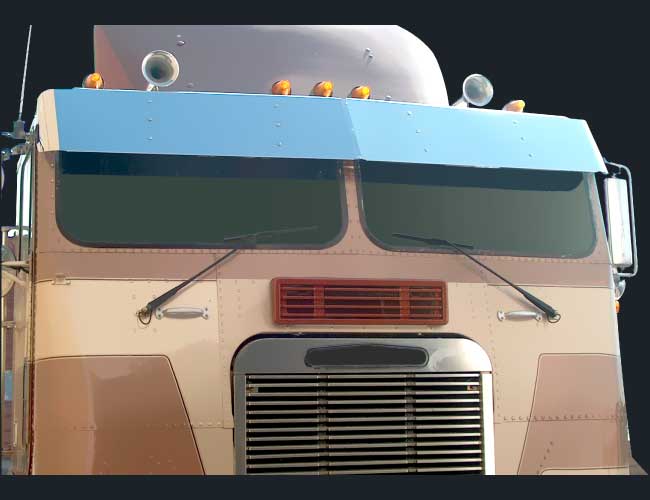 2 PC. 13" DROP VISOR