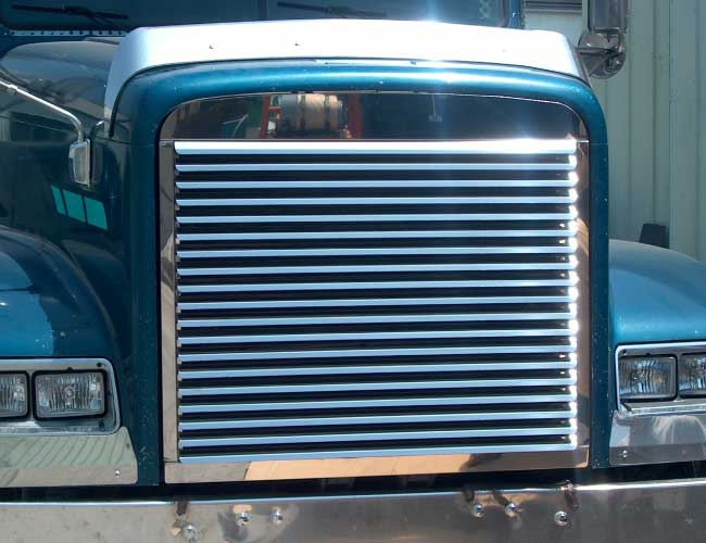 1 PC. HOOD GRILL W/17 LOUVERS