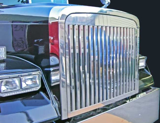 1 PC. HOOD GRILL W/17 VERTICAL BARS