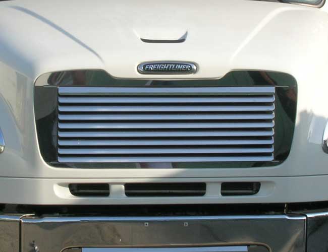1 PC. HOOD GRILL W/9 LOUVERS