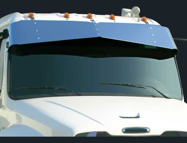 2 PC. 14"X9" BOWTIE VISOR