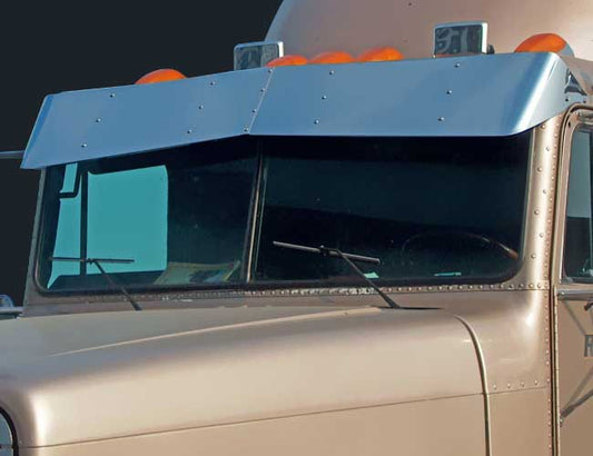 2 PC. 13"X9" BOWTIE VISOR - FOR FLD 120 WITH OEM FIBERGLASS VISORS