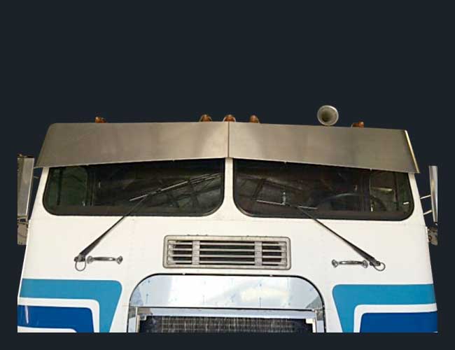 2 PC. 13"X10" SLAMMED BLIND MOUNT BOWTIE VISOR