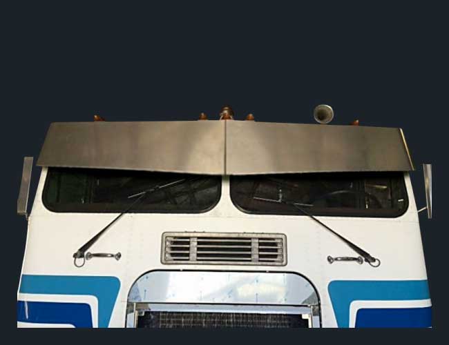 2 PC. 13"X15" SLAMMED BLIND MOUNT V-STYLE VISOR