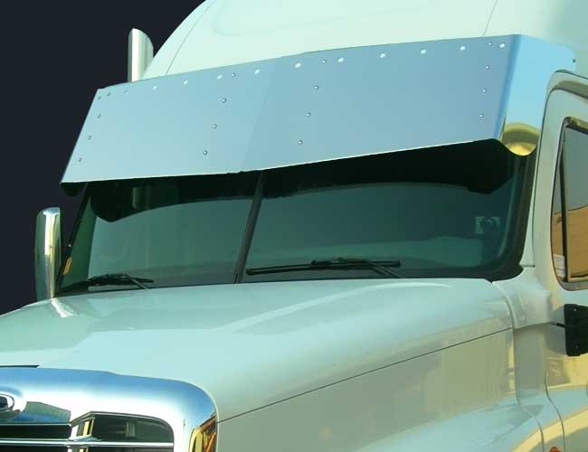 2 PC. 16"X18" V-STYLE VISOR W/10-2" LIGHT HOLES
