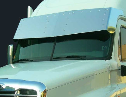 2 PC. 16"X18" V-STYLE VISOR W/10-2" LIGHT HOLES