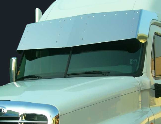 2 PC. 16"X18" V-STYLE VISOR W/10-2" LIGHT HOLES