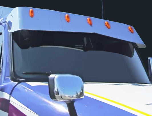 2 PC. 16"X13" BOWTIE VISOR W/5-OEM LIGHT HOLES