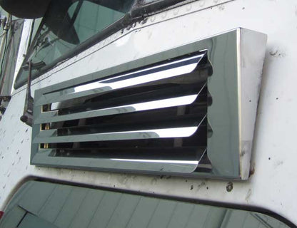 2 PC. HOOD VENT GRILL INSERT W/4 LOUVERS
