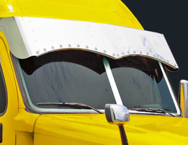 3 PC. WINDSHIELD TRIM