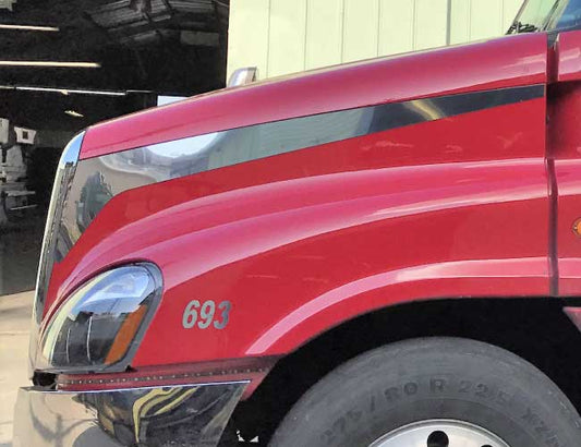 1 PR. SIDE HOOD TRIM (MIRROR NOTCH AVAILABLE)