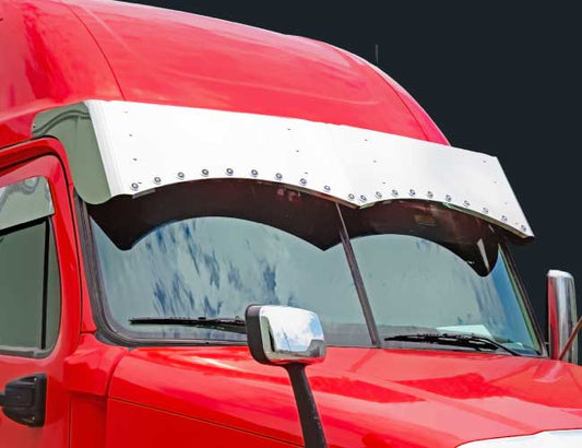 2 PC. 18" TWISTED VISOR W/20-3/4" LIGHT HOLES