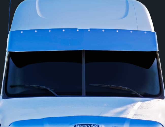2 PC. 15" DROP VISOR W/10-3/4" LIGHT HOLES