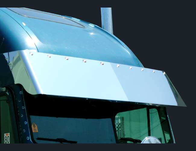 1 PC. 18" BLIND MOUNT DROP VISOR W/10-3/4" LIGHT HOLES