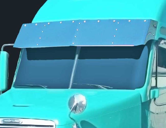 2 PC. 18" DROP VISOR W/10-3/4" LIGHT HOLES