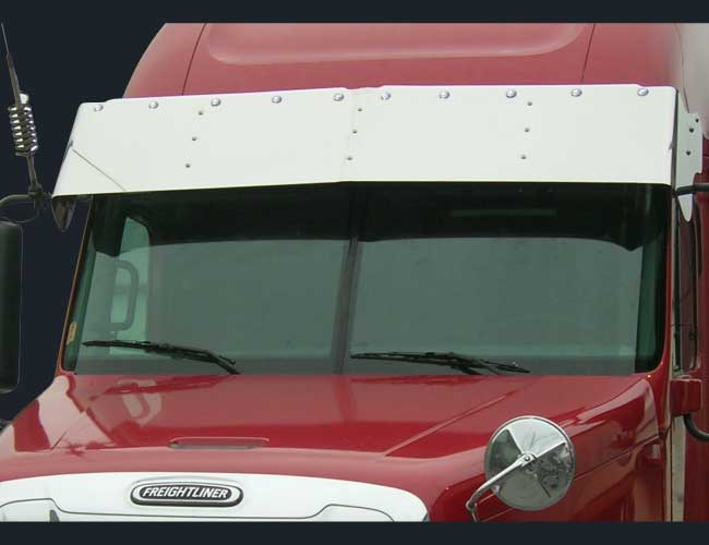 2 PC. 18" DROP VISOR W/10-3/4" LIGHT HOLES